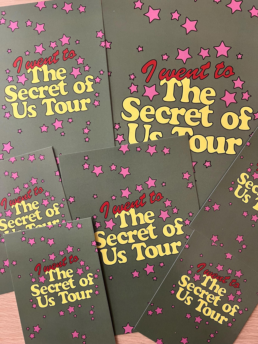 The Secret Of Us Tour - Poster