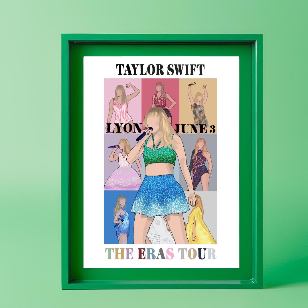 Taylor Swift - Eras Tour - Poster
