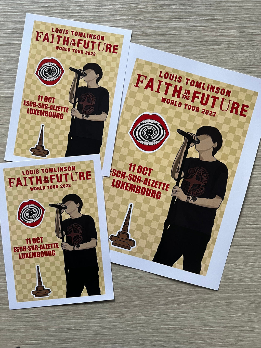 Louis Tomlinson - Faith In The Future World Tour - Poster