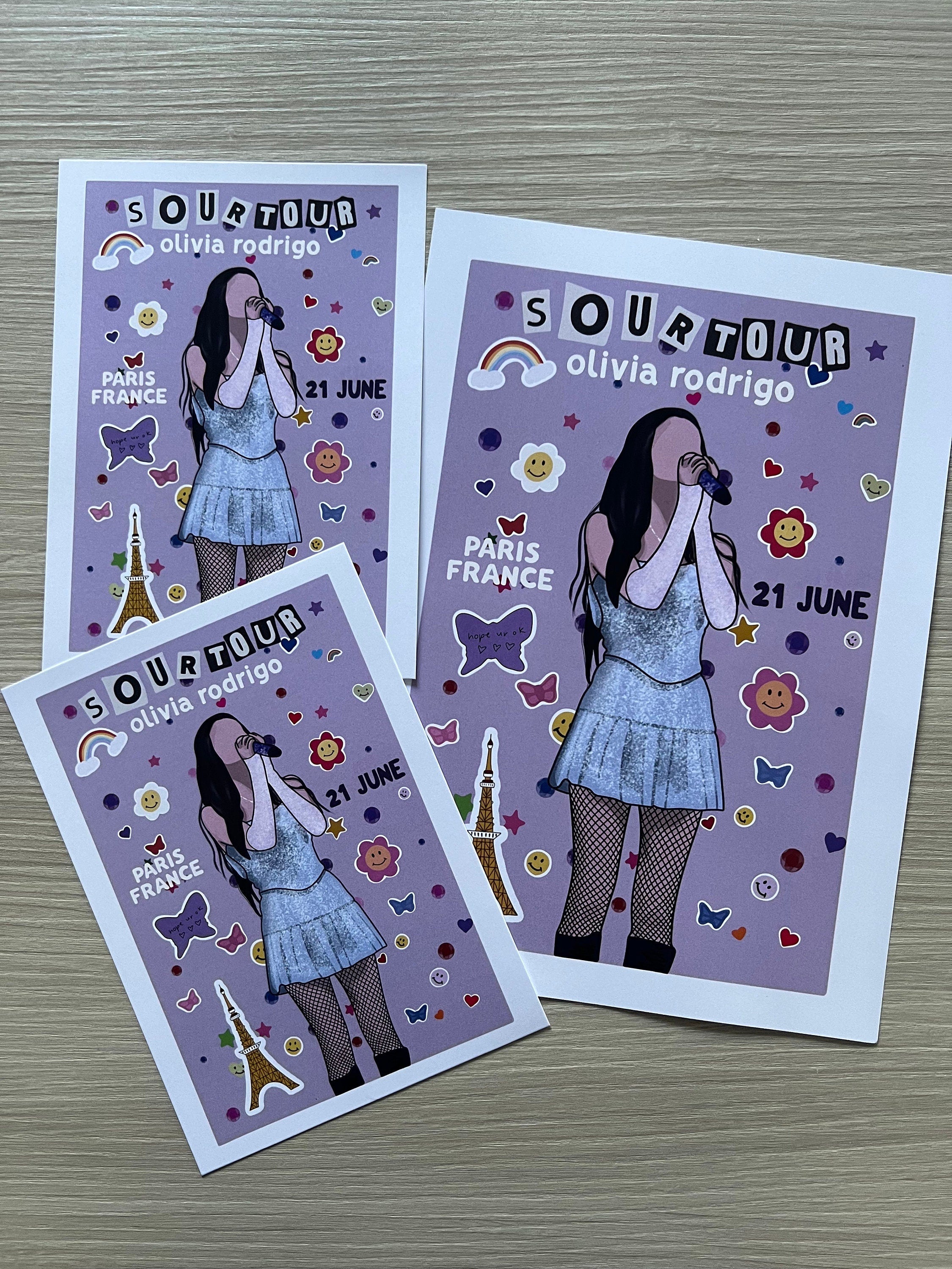 Olivia Rodrigo - Sour Tour - Poster
