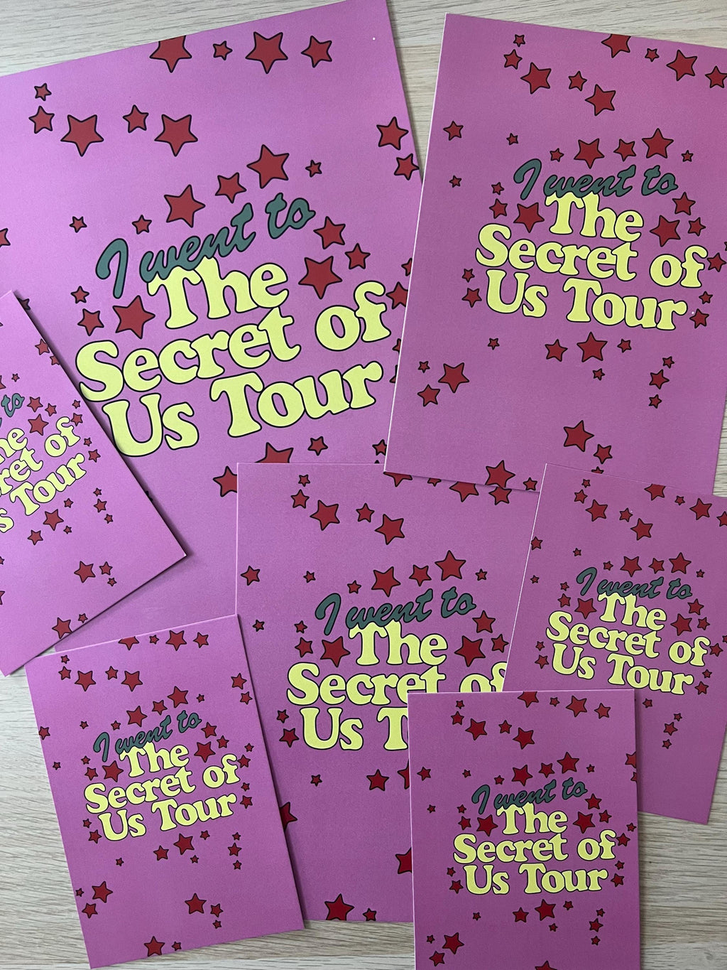 The Secret Of Us Tour - Poster