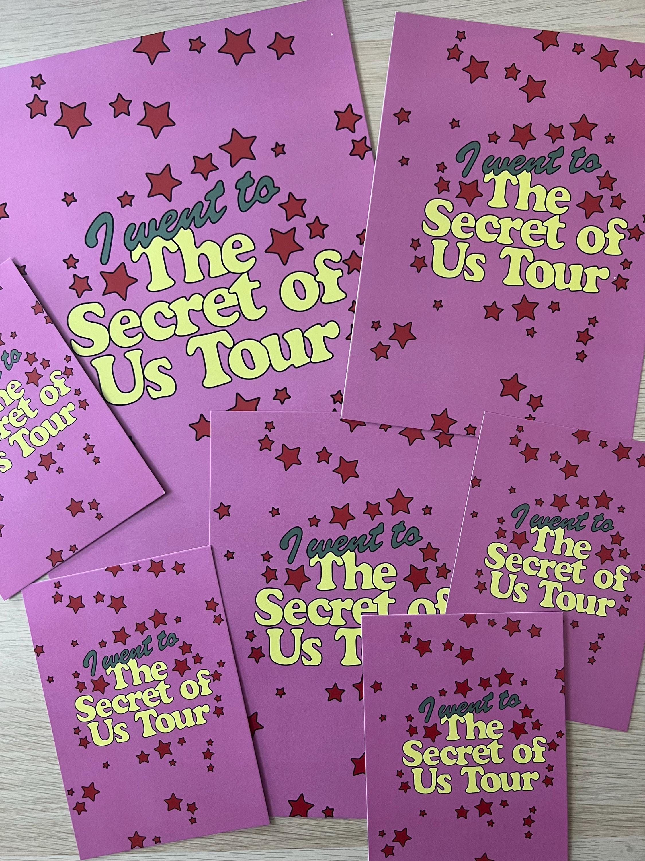 The Secret Of Us Tour - Poster