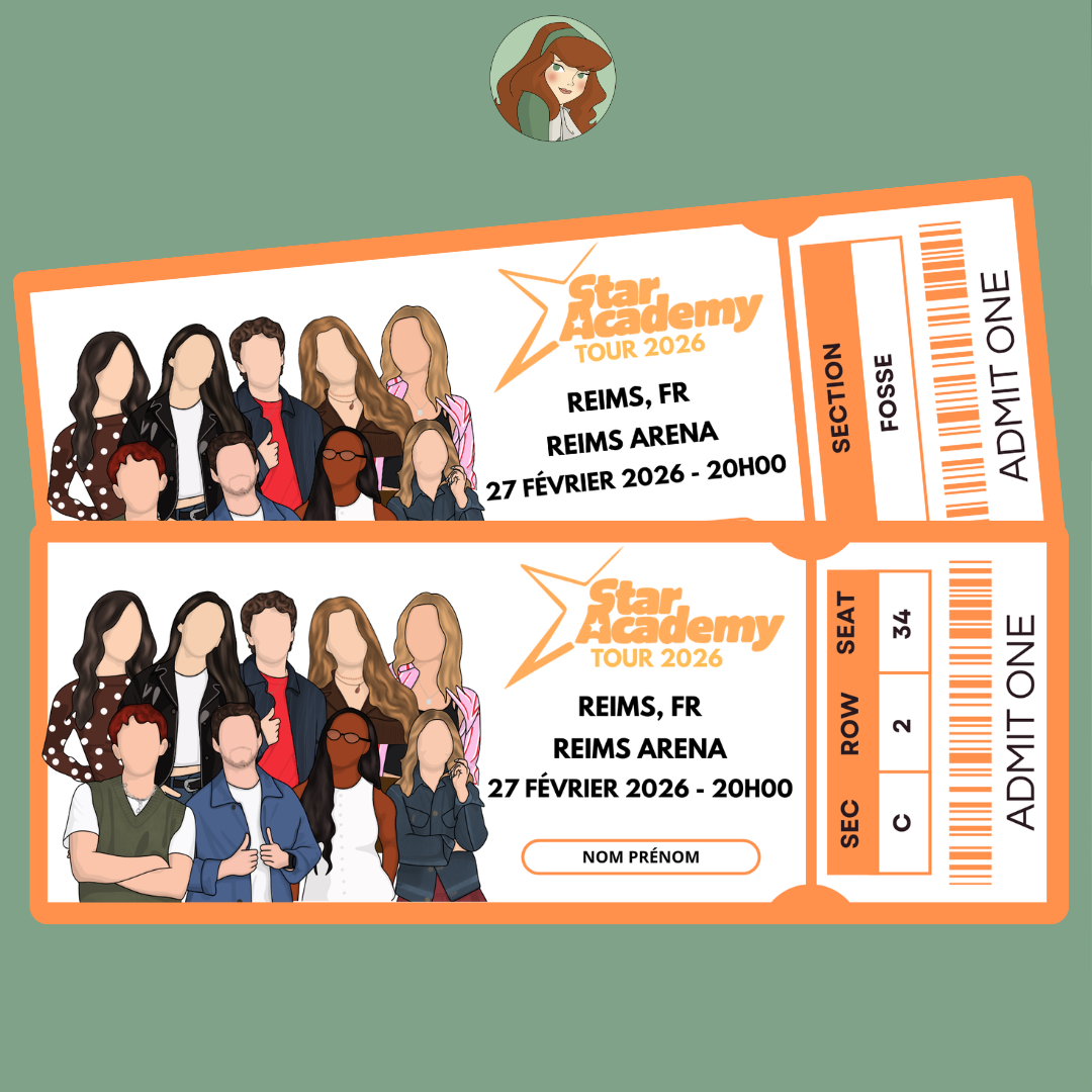 Star Academy - Tournée 2026 - Billet Concert