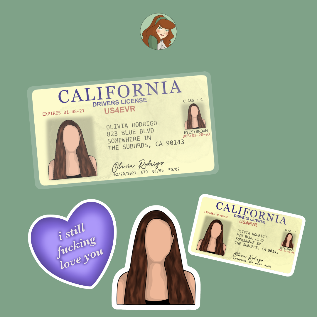 Olivia Rodrigo - Driver's License Pack